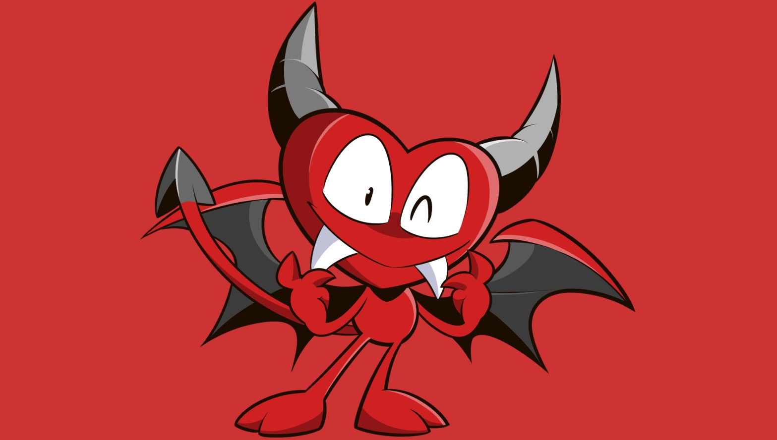 Boss Saga Balzac mascot cute devil - origins of Boss Saga